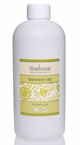 Saloos Olej masážní mandlový 500ml