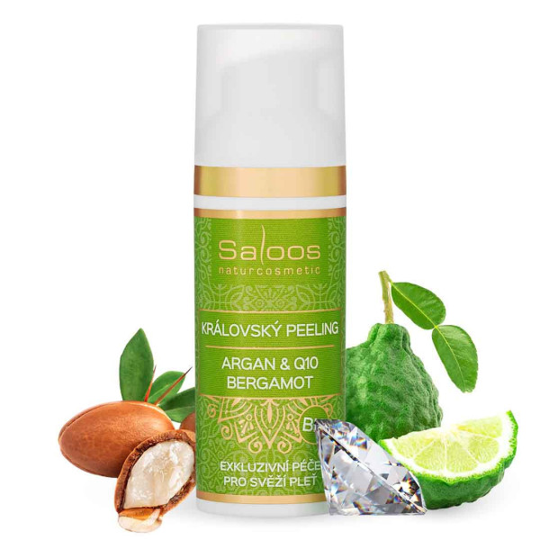 Saloos Bio Peeling královský obličejový Bergamot 50ml