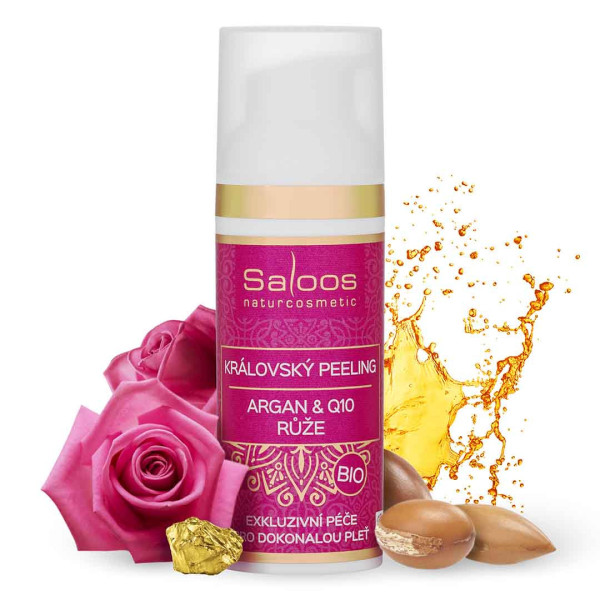 Saloos Bio Peeling královský obličejový Růže 50ml