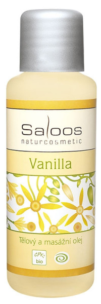 Saloos Bio Olej masážní Vanilla 50ml