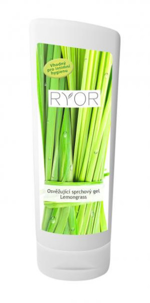 Ryor Gel sprchový osvěžující Lemongrass 200ml