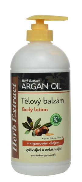 Herb Extract Balzám tělový s arganovým olejem 500ml