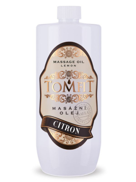 TOMFIT Olej Masážní Citron 1l