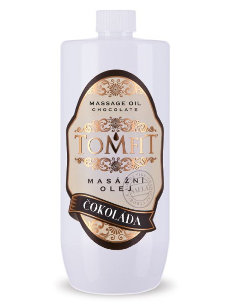 TOMFIT Olej Masážní Čokoláda 1l