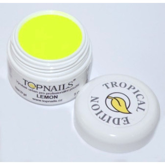 Topnails UV Gel Tropical 5g Lemon