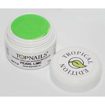 Topnails UV Gel Tropical Pearl 5g Lime