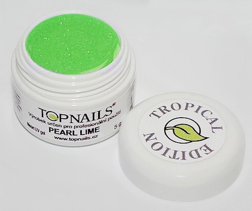 Topnails UV Gel Tropical Pearl 5g Lime