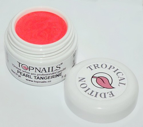 Topnails UV Gel Tropical Pearl 5g Tangerine