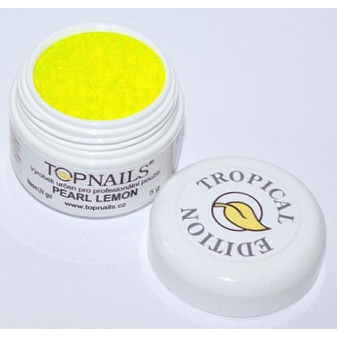 Topnails UV Gel Tropical Pearl 5g Lemon
