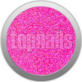 Topnails UV Gel barevný Ultra neon glitter 5g Pink 530