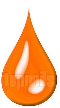 Topnails UV Gel barevný Wet look 5g Orange