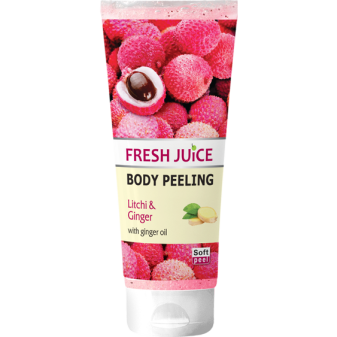 Fresh Juice Peeling tělový Liči a Zázvor 200ml